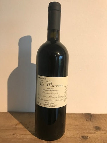 CINQUE CAMPI: Le Marcone Rosso Emilia IGT